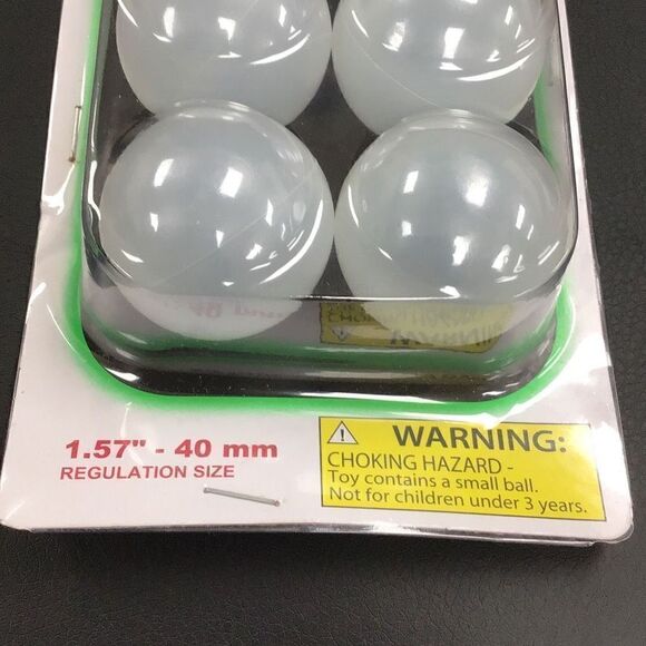 College, fun items, glow-in-the-dark pong balls, and two collapsible flask - Picture 5 of 6